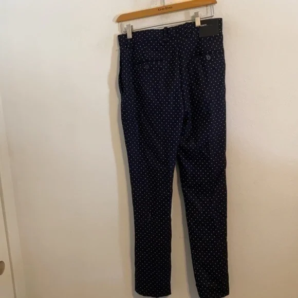 NWT H&M SLIM FIT NAVY TROUSERS SIZE 30R